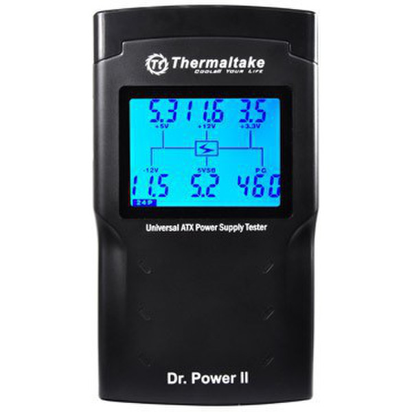 Thermaltake Dr. Power II Черный тестер аккумуляторных батарей