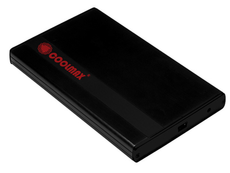 CoolMax HD-250BK-U2 2.5" Питание через USB Черный кейс для жестких дисков