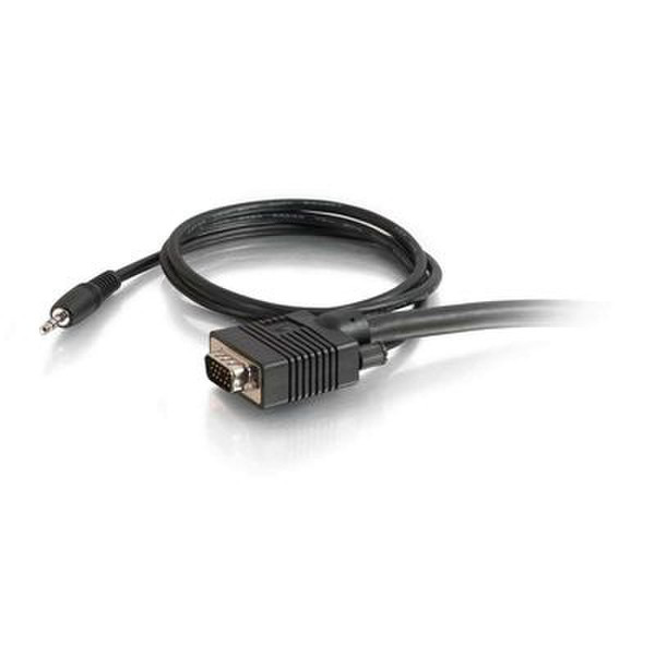 C2G 52128 3м VGA (D-Sub) Черный VGA кабель