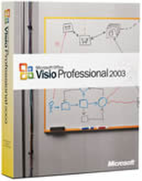 Microsoft Visio Professional 2003 Win32French Disk Kit Student Media M