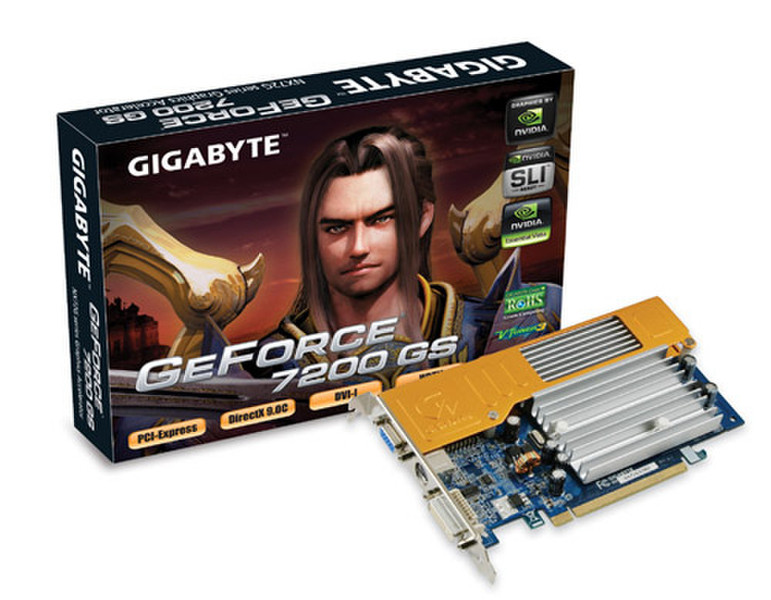 Gigabyte GeForce 7200 GS GeForce 7200 GS GDDR2