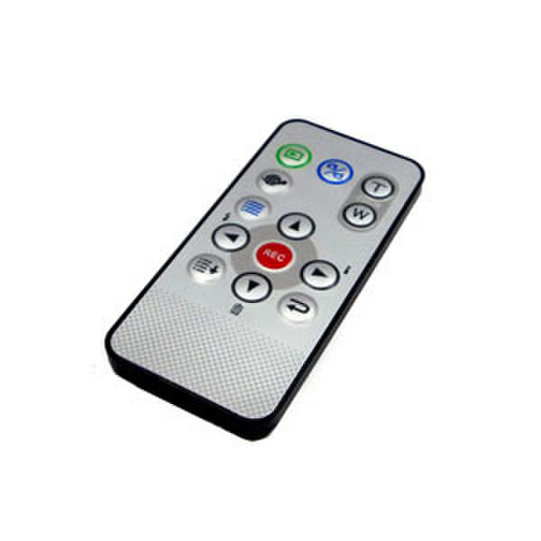 Toshiba f/ CAMILEO H30/X100 IR Wireless push buttons Black,Silver remote control