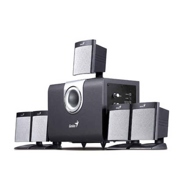Genius SW-5.1 1000 Speaker System 5.1Kanäle 25W Lautsprecherset