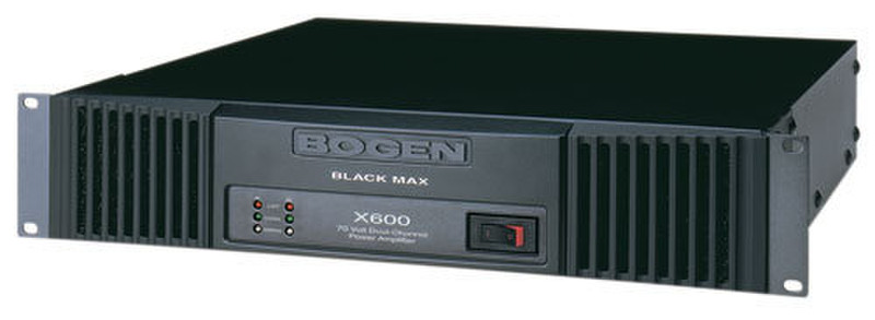 Bogen X300 Проводная Черный усилитель звуковой частоты