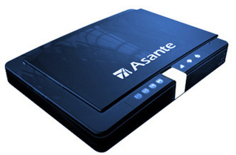 Asante AWRT-300N Fast Ethernet Черный