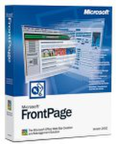 Microsoft FrontPage 2002 Win32 Turkish Disk Kit Student Media Microsof