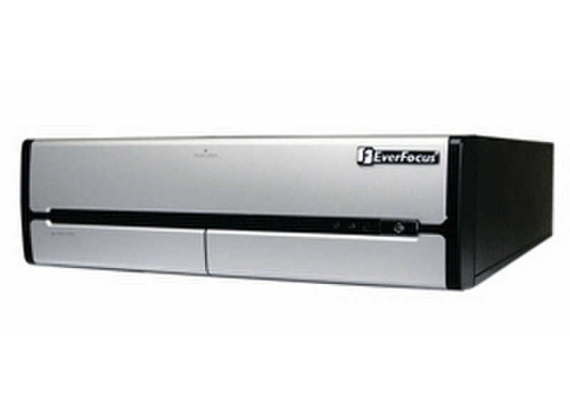 EverFocus ENVS1600 2TB Schwarz, Silber Digitaler Videorekorder (DVR)