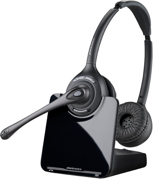Plantronics CS520 DECT Binaural Head-band Black headset
