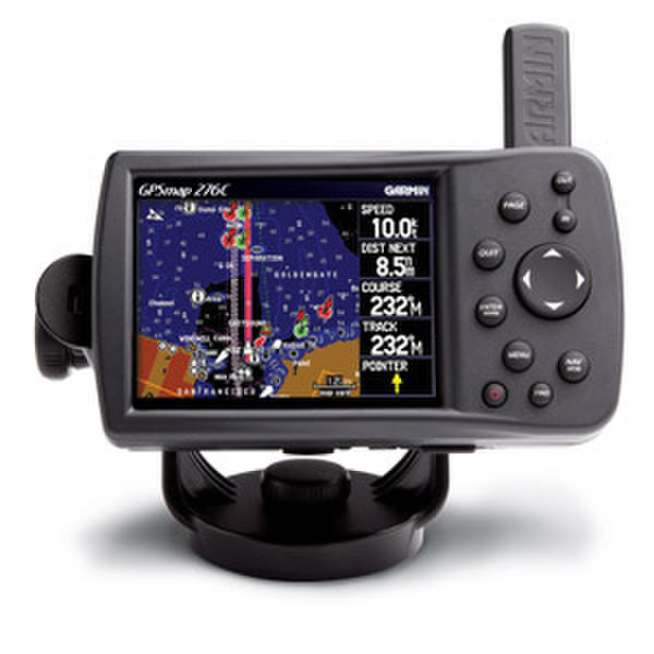 Garmin GPSMAP 276C Portable Navigator Портативный ЖК 385г Черный навигатор