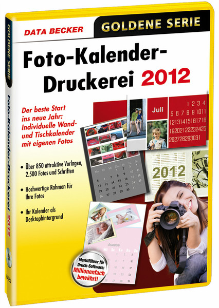 Data Becker Foto-Kalender-Druckerei 2012