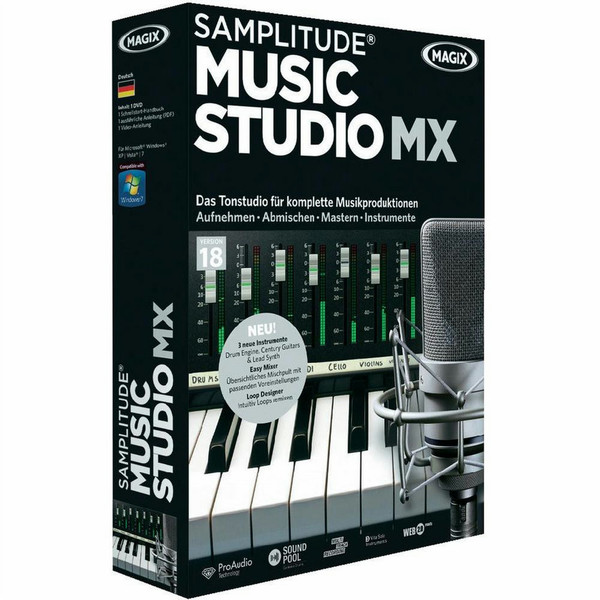 Magix Samplitude Music Studio MX