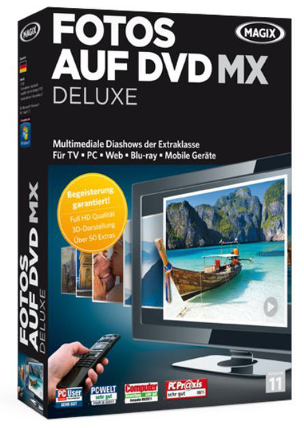 Magix Fotos auf DVD MX Deluxe