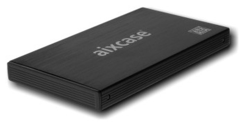 aixcase AIX-BL25SU2 2.5" USB powered Black storage enclosure