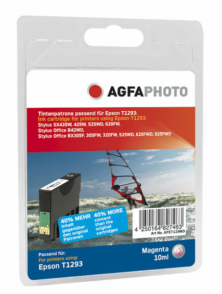 AgfaPhoto APET129MD Magenta ink cartridge