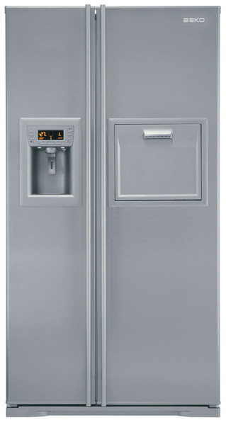 Beko GNE V422 X freestanding A+ Stainless steel side-by-side refrigerator