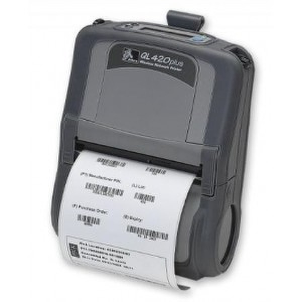 Zebra QL 420 Plus Direct thermal / Thermal transfer Mobile printer 203 x 203DPI Black