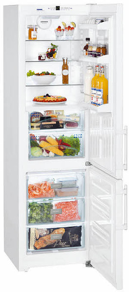 Liebherr CBN 3733 freestanding 205L 89L A+++ White fridge-freezer