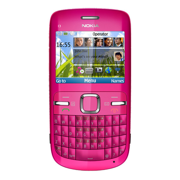 Nokia C3-00 Розовый