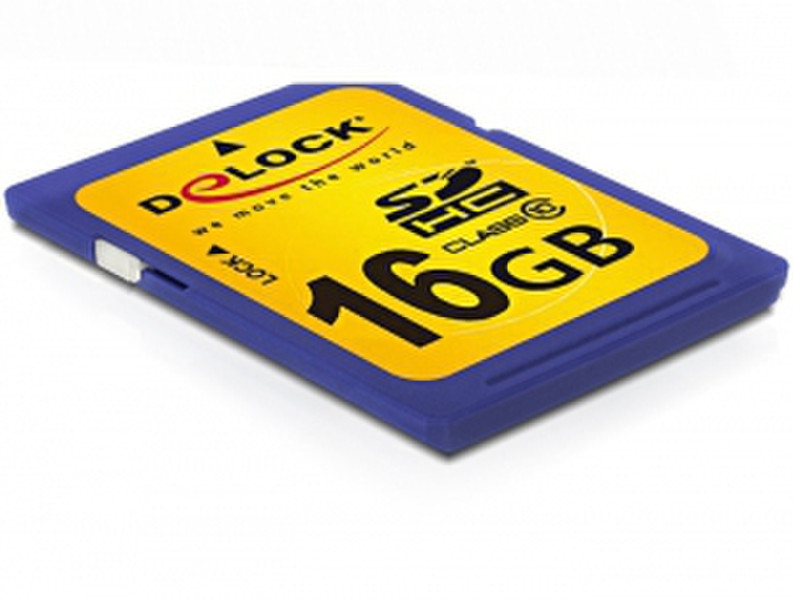 DeLOCK 55731 16GB SDHC Class 10 memory card