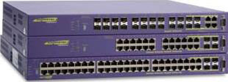 Extreme networks Summit X450a-24x Управляемый Power over Ethernet (PoE) Синий