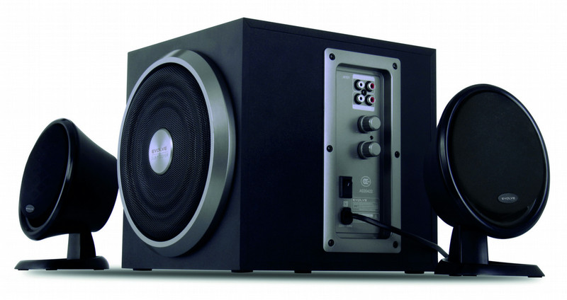 Evolve A310 2.1 50Вт Черный набор аудио колонок