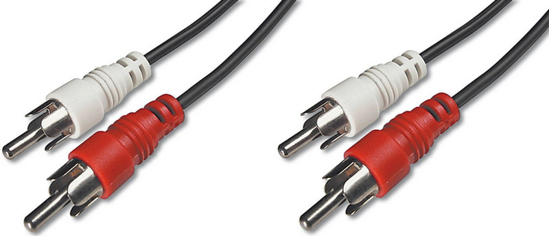 ASSMANN Electronic AK CHMM-050 5м 2 x RCA Черный, Красный, Белый аудио кабель