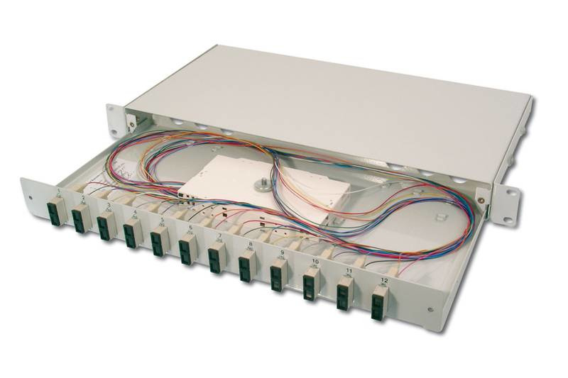 Digitus DN-96320 SC 1pc(s) Grey fiber optic adapter