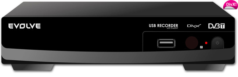 Evolve DT-1506 Cable Black TV set-top box