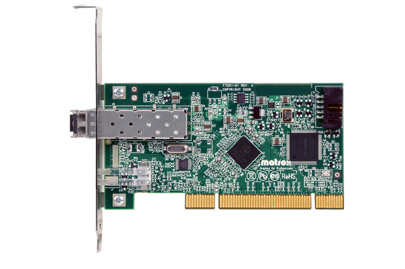 Matrox RGU Fiber-Optic Interface Card, PCI KVM переключатель