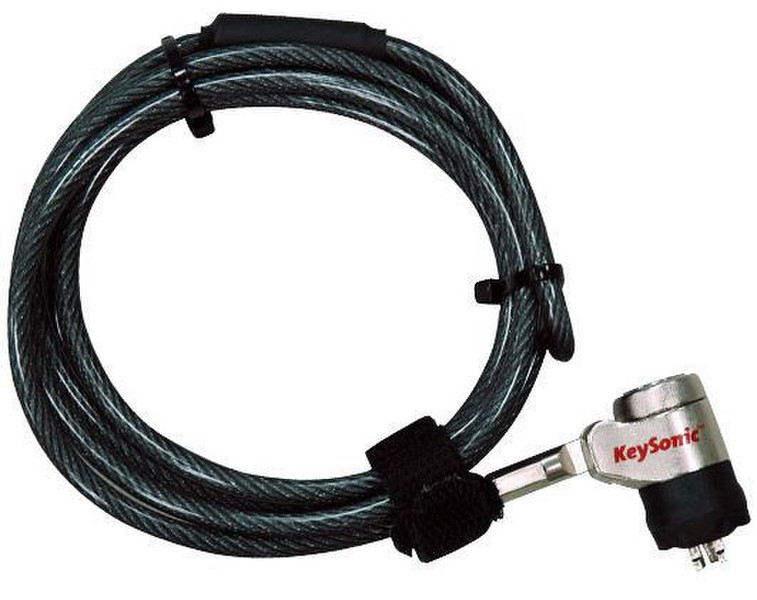 KeySonic KSL-RL391 Черный, Cеребряный кабельный замок