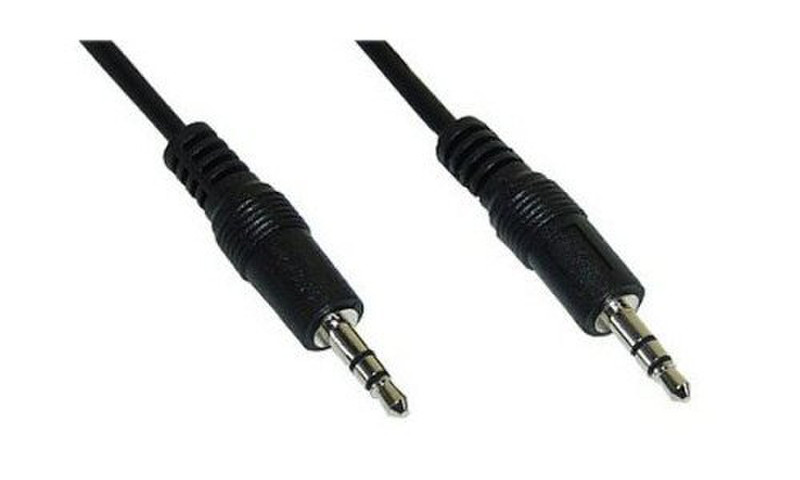 InLine 99932D 0.5m 3.5mm 3.5mm Schwarz Audio-Kabel