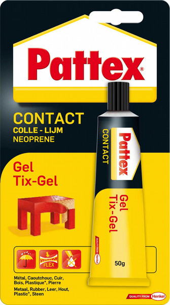 Pattex 1563694 50мл Гель адгезив/клей