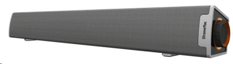 XtremeMac USB-B22-03 Verkabelt 10W Silber Soundbar-Lautsprecher