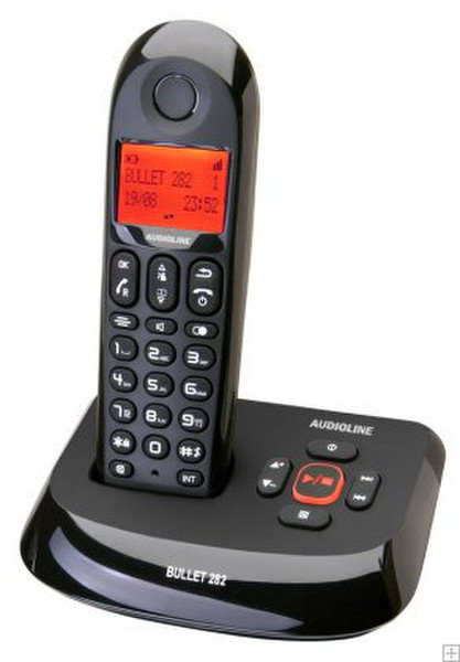 Audioline BULLET 280 DECT Caller ID Black