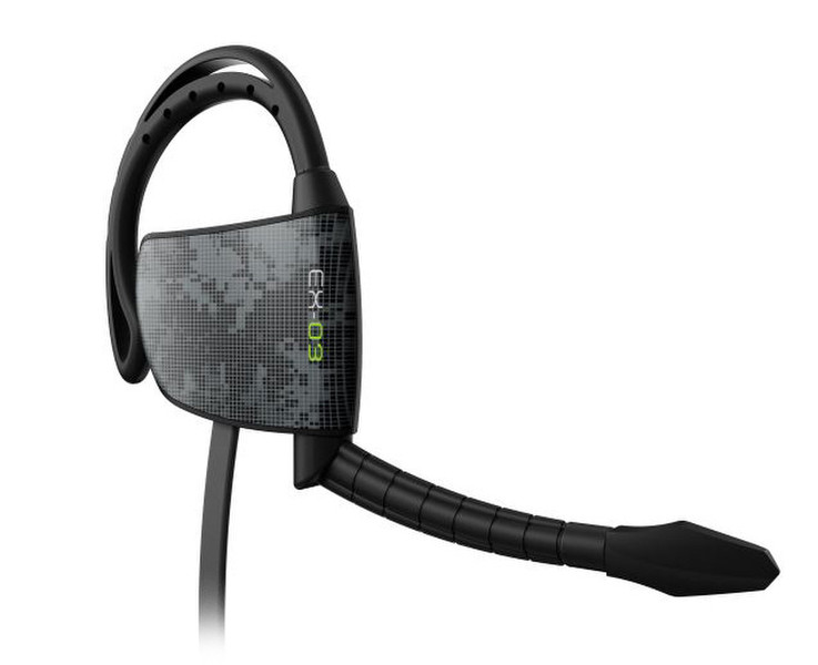 Gioteck EX-03 Monaural Ear-hook Black headset