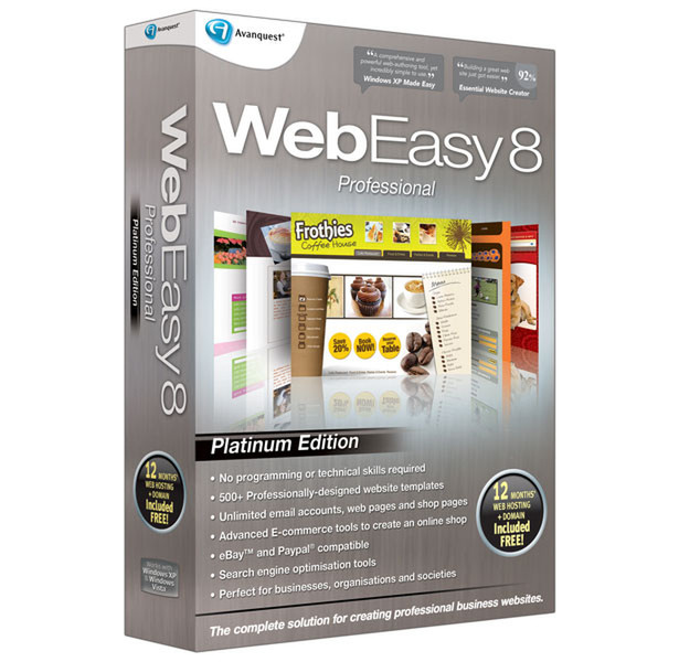 GSP WebEasy Professional 8 - Platinum Edition
