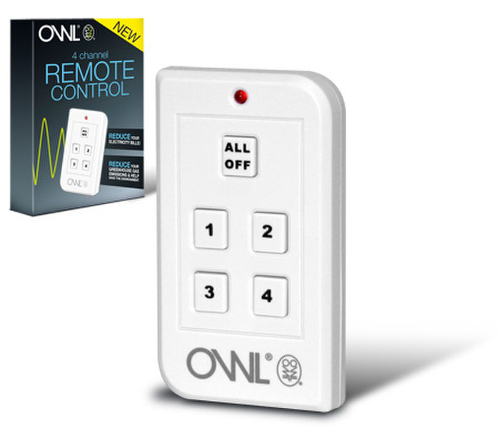 OWL TSE007-001 RF Wireless push buttons White remote control