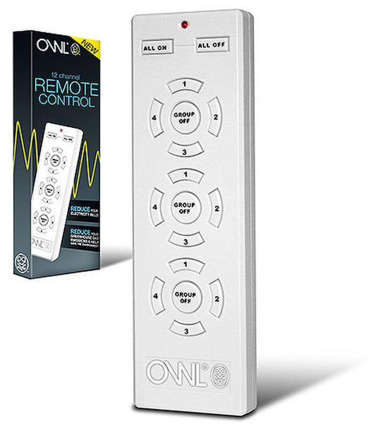 OWL TSE007-002 RF Wireless push buttons White remote control