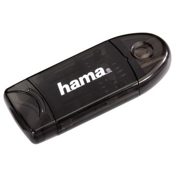 Hama 00094133 USB 2.0 Black card reader