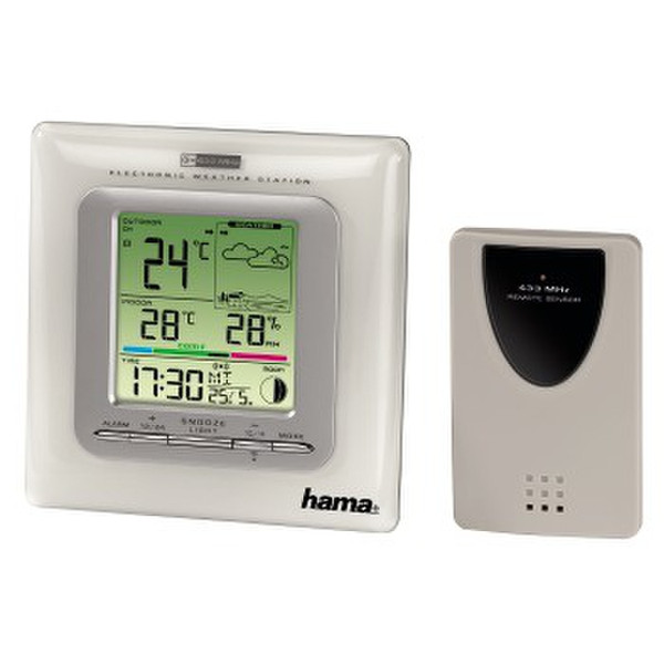 Hama EWS-501 White weather station