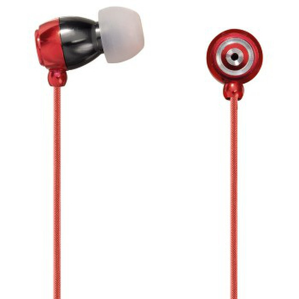 Hama 00109272 3,5 mm Binaural im Ohr Rot Headset