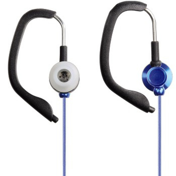 Hama 00109281 3.5 mm Binaural Ear-hook Blue headset