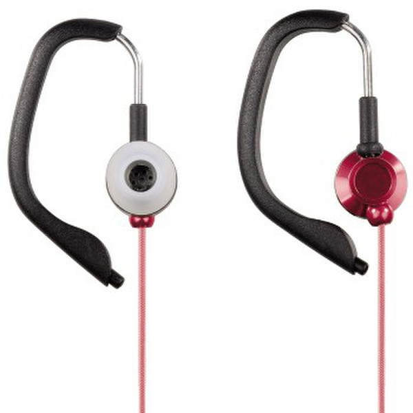 Hama 00109282 3,5 mm Binaural Ohrbügel Rot Headset