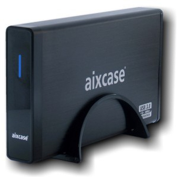 aixcase AIX-BL35SU3 3.5" Black storage enclosure
