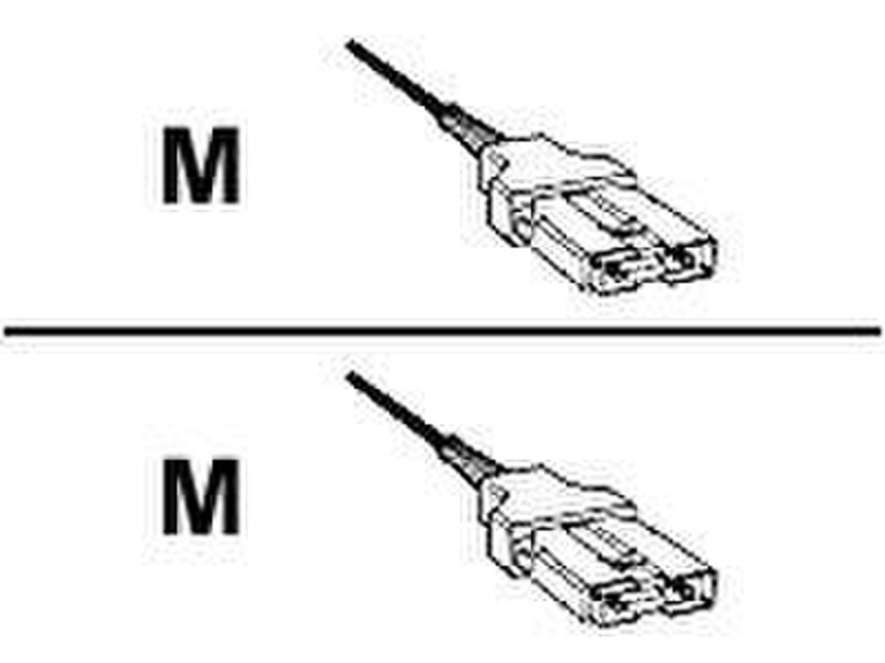 Enterasys FDDI MIC - FDDI MIC M.M. Fiber, PVC 5m MIC MIC fiber optic cable