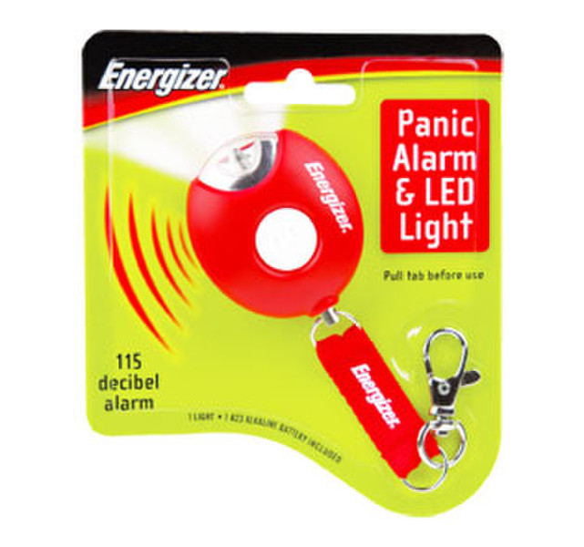 Energizer Handsfree Panic Alarm Red