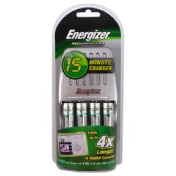 Energizer 15-Minute Charger - 120V AC (BATTERIES)