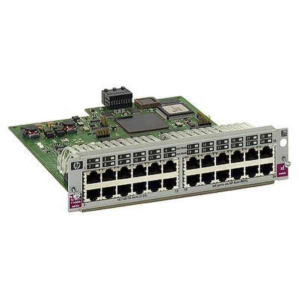 Hewlett Packard Enterprise 24-Port 10/100-TX PoE Fast Ethernet модуль для сетевого свича