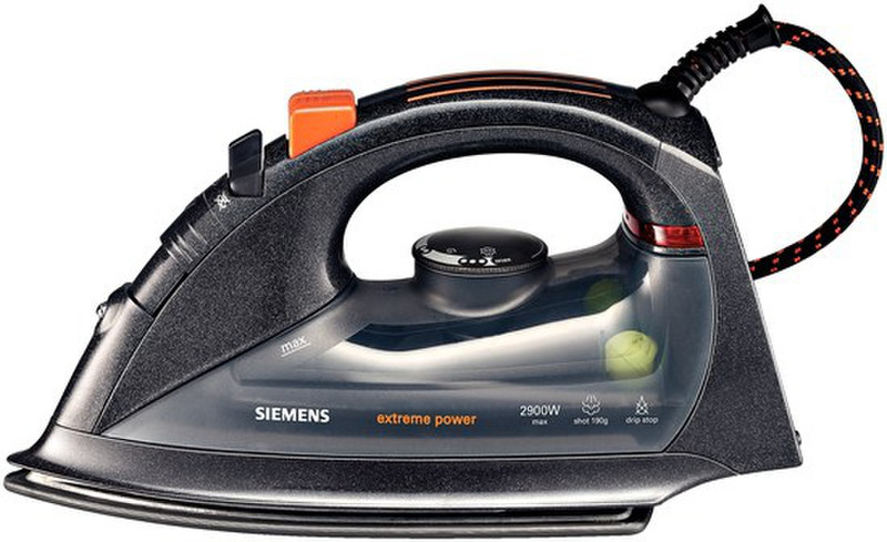 Siemens TB56Extrem Dry & Steam iron Titanium soleplate 2900Вт