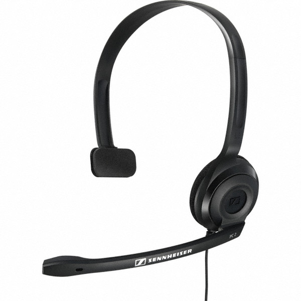 Sennheiser PC2 Chat Монофонический Оголовье Черный гарнитура